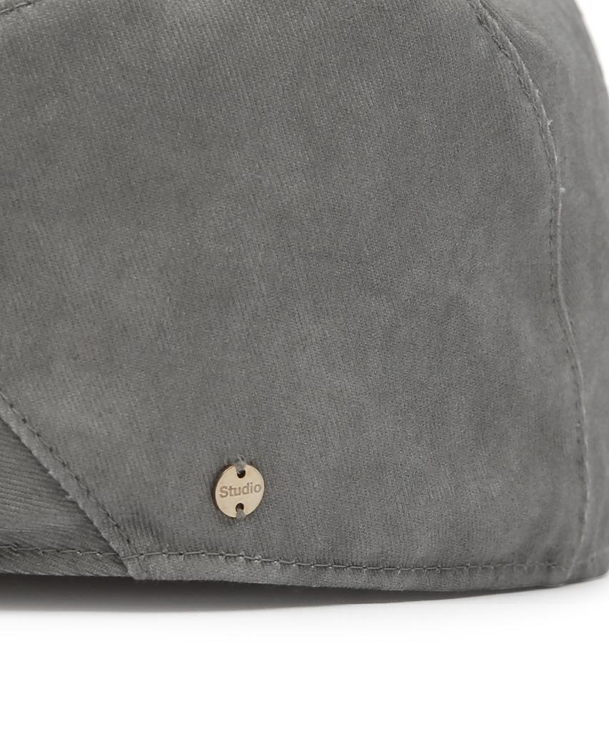 Eondeokeonteulolseutyudio Gold Label Cotton Washed Vintage Classic Hunting Cap Drive Hunting / Dust Washed / Grey