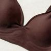 Tief ausgeschnittener nahtloser kabelloser BH für Damen, dünne unsichtbare Intimwäsche mit Gelstreifen, weiche Stütze, tägliches Bralette