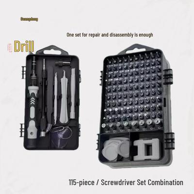 115-in-1 Multi-Form Schraubendreher-Set für Uhren, Handys und Brillen