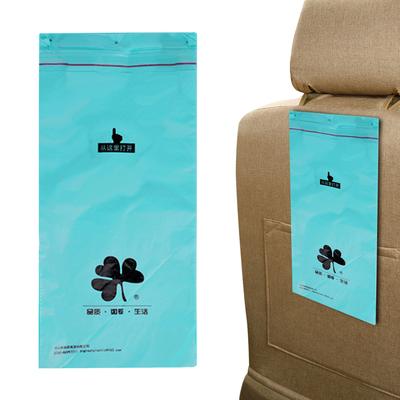 50pcs Car Sticky Trash Bags Leak-Proof Barf Bags Throwaway Portable Vehicle Backseat Headrest Litter Waste Trash