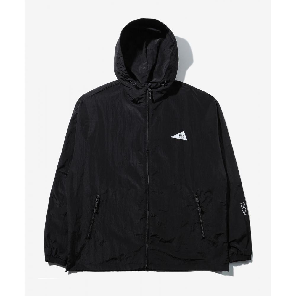 

Легкая куртка с капюшоном FILA TECH FE2JKD5105XBLK