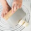 Multi-purpose Stainless Steel Scraper & Chopper, Dough Scraper, Pizza Dough Cutter , Kitchen Tools Measuring Scale Cake