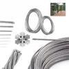 Heavy - Duty Winch Steel Wire Rope High - Strength Flexible Cable for Vehicle Recovery Towing Lifting Hoisting Engineering
