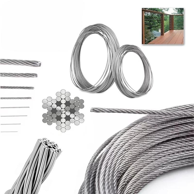 Heavy - Duty Winch Steel Wire Rope High - Strength Flexible Cable for Vehicle Recovery Towing Lifting Hoisting Engineering