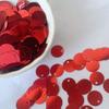 Paillettes in PVC da Fabbrica 6mm-65mm Rotonde Perlate Accessori per la Lavorazione di Abbigliamento Realizzati in Plastica
