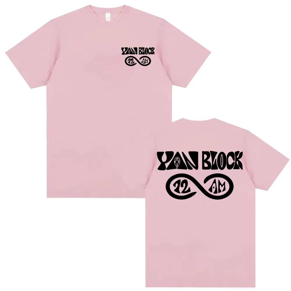 

Rapper Yan Block Album Tour Graphic 100cotton Tshirt Unisex Oversized Fashion Hip Hop Oneck Casual Retro Short Sleeve Shirts 4XL