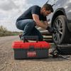 Auto Tool Stackable Case Portable Lockable Heavy Duty Steel Tool Box Rolling Chest Tool Storage Organizer Garage Workshop Home
