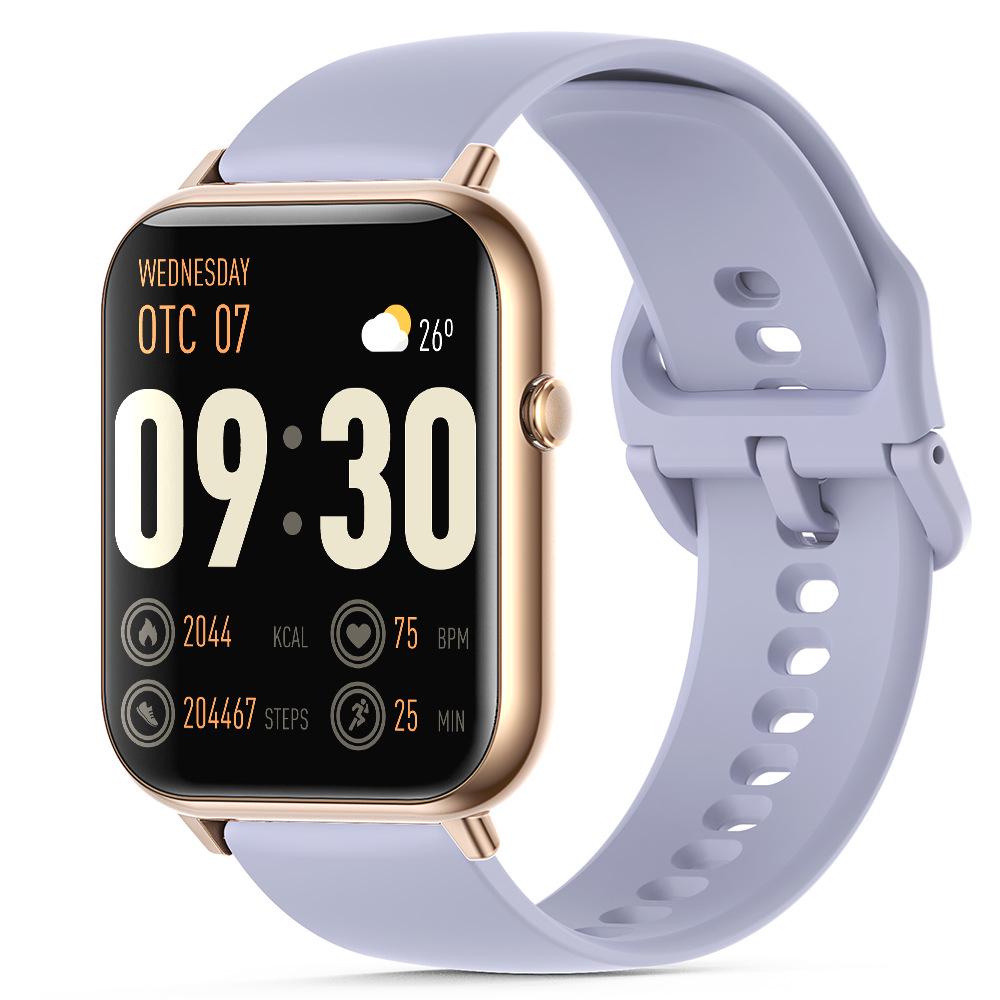 Q19MAX Fashion Smartwatch: Heart Rate & Blood Oxygen Monitoring, Bluetooth Calls, IP68 Waterproof