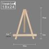 Wooden Foldable Mini Tabletop Easel for Painting and Sketching
