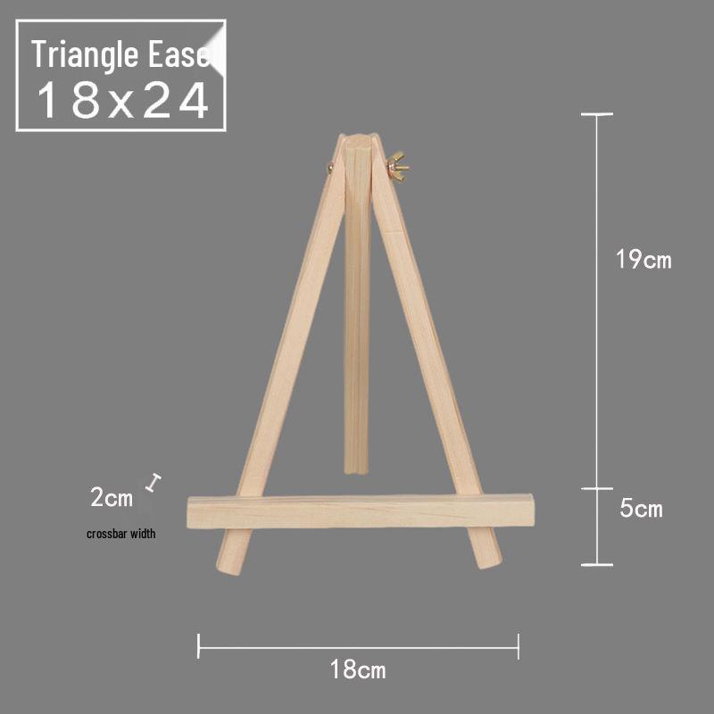 Wooden Foldable Mini Tabletop Easel for Painting and Sketching