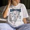 Funny Serve Toss Shirt - Retro Tennis Gift - Sarcastic Serve Toss Clothing