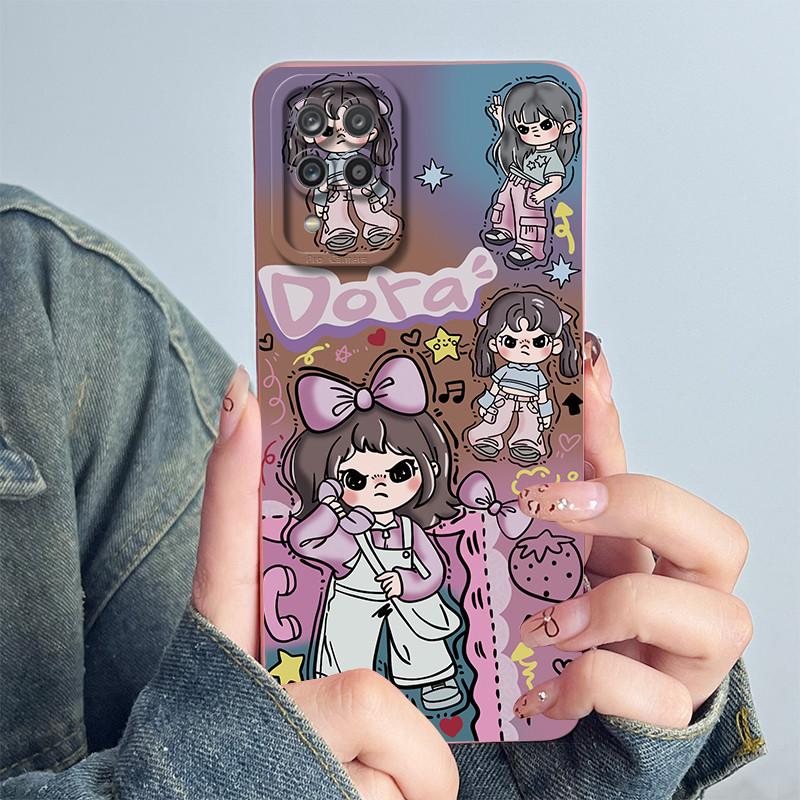 For Samsung Galaxy A12 M12 F12 4G 5G Case Astronaut Cover Soft Liquid Silicone Phone Funda Shell For SamsungA12 A 12 Phone Bags