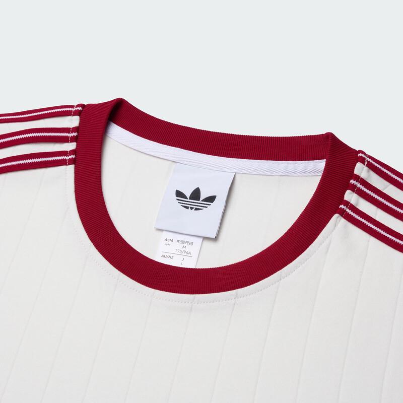 Adidas Men's Slim-Fit Cotton 3-Stripes T-Shirt