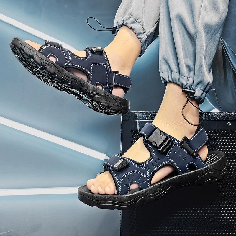 Buy Summer Sandals 2022 Men Casual Lazy Shoes Fashion Sport Sandals