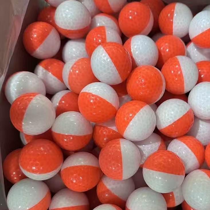 Double-Layer Two-Color Golf Practice Balls