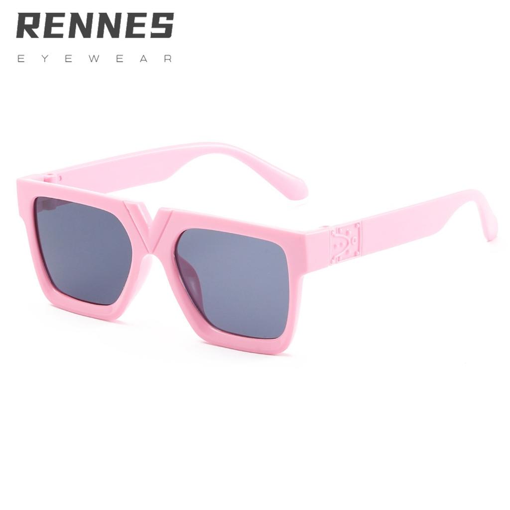 Rennes new children's sunglasses box multi-color boys and girls glasses sunglasses