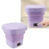 9L Portable Washing Machine Foldable Small Laundry Machine Automatic Baby Underwear Washing Machine for Dormitory