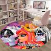 Customizable Monster High Draculaura1 Round Non-Slip Carpet - Ideal for Garden, Picnic, Office, Perfect for Decoration, Suitable For All Seasons