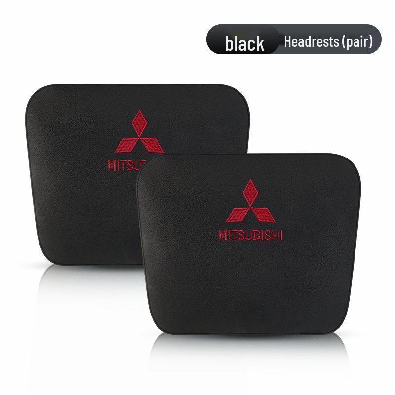 Mitsubishi-Compatible Car Headrest and Lumbar Support Pillow, Maybach Style