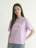 HANGTEN Women'S Front Lettering Graphic Short Sleeve T-Shirt_572(10570-131-406-31)