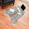 Leopard Print Floor Mat Bedroom Living Room Bedroom Household Carpet Non-slip Non-linting Animal Printed Carpet