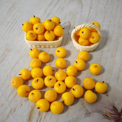 Miniature Apple Dollhouse Food Mini Accessories 112 Scale Lifelike Fruit for DIY Kitchen Pretend Play Decoration