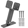 Roof Riser Brackets Kit Pergola Roof Riser Beam Bracket Heavy Duty Pergola Brackets Adjustable Saddle Roof Riser Post