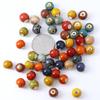 DIY Ceramic Jewelry Beads: 10mm Large Hole for Bracelet Making