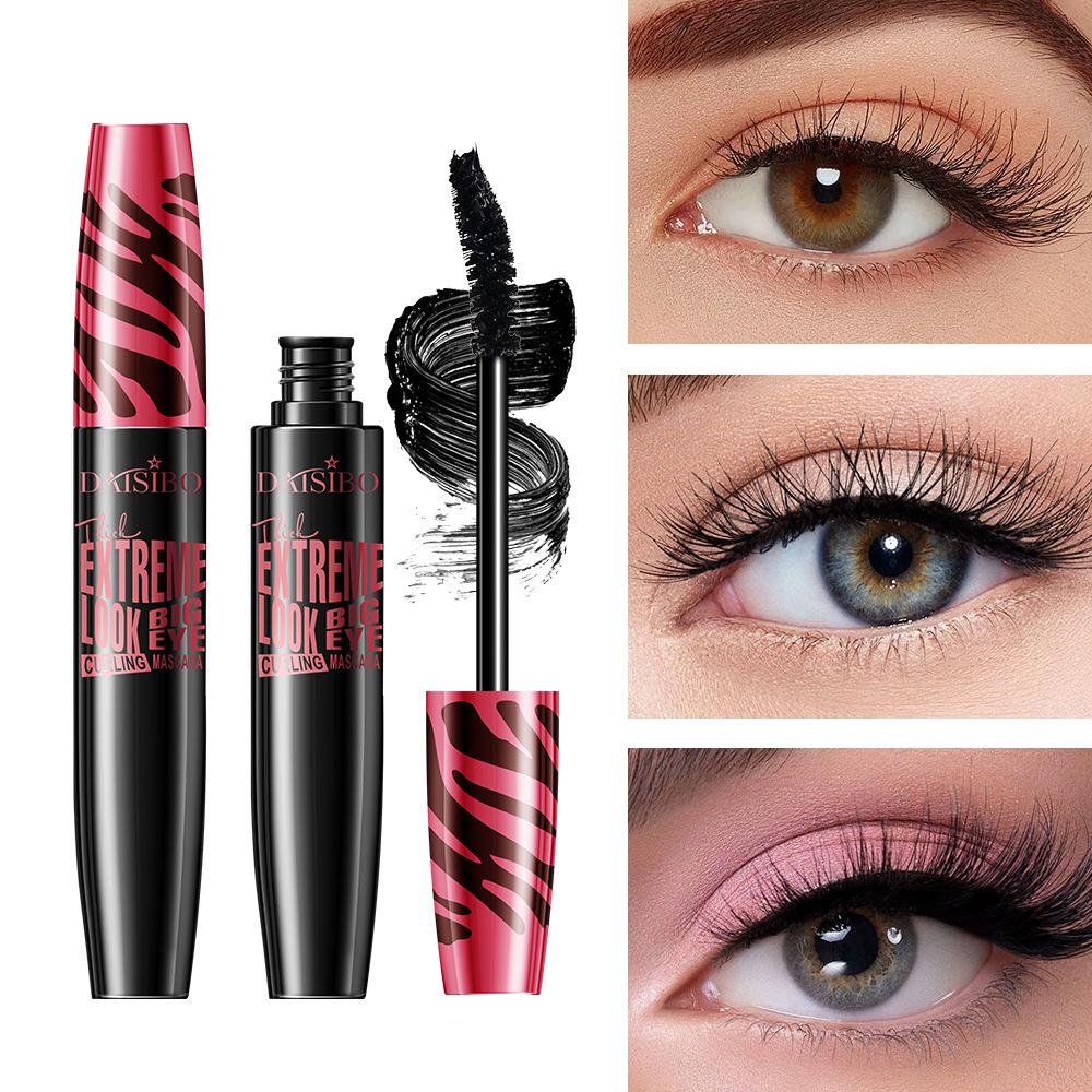 

Тушь для ресниц Leopard Silk Fiber Black Mascara Водостойкая, стойкий, удлиняющий, завивающий, черный, для ресниц, косметика для макияжа