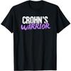 Warrior - Crohn's Disease T-Shirt T-Shirt GIU Mens Womens Tank Top Sweatshirt Hoodie Longsleeve Black