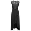 Fashion Ladies Lace Dress Banquet Dress Long Skirt Party Evening Dress Bridesmaid Dress