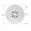 1PC Electroplated Emery Grinding Wheel with High Grain Exposure for Efficient Cutting Grinding of Granite Marble and Ceramic