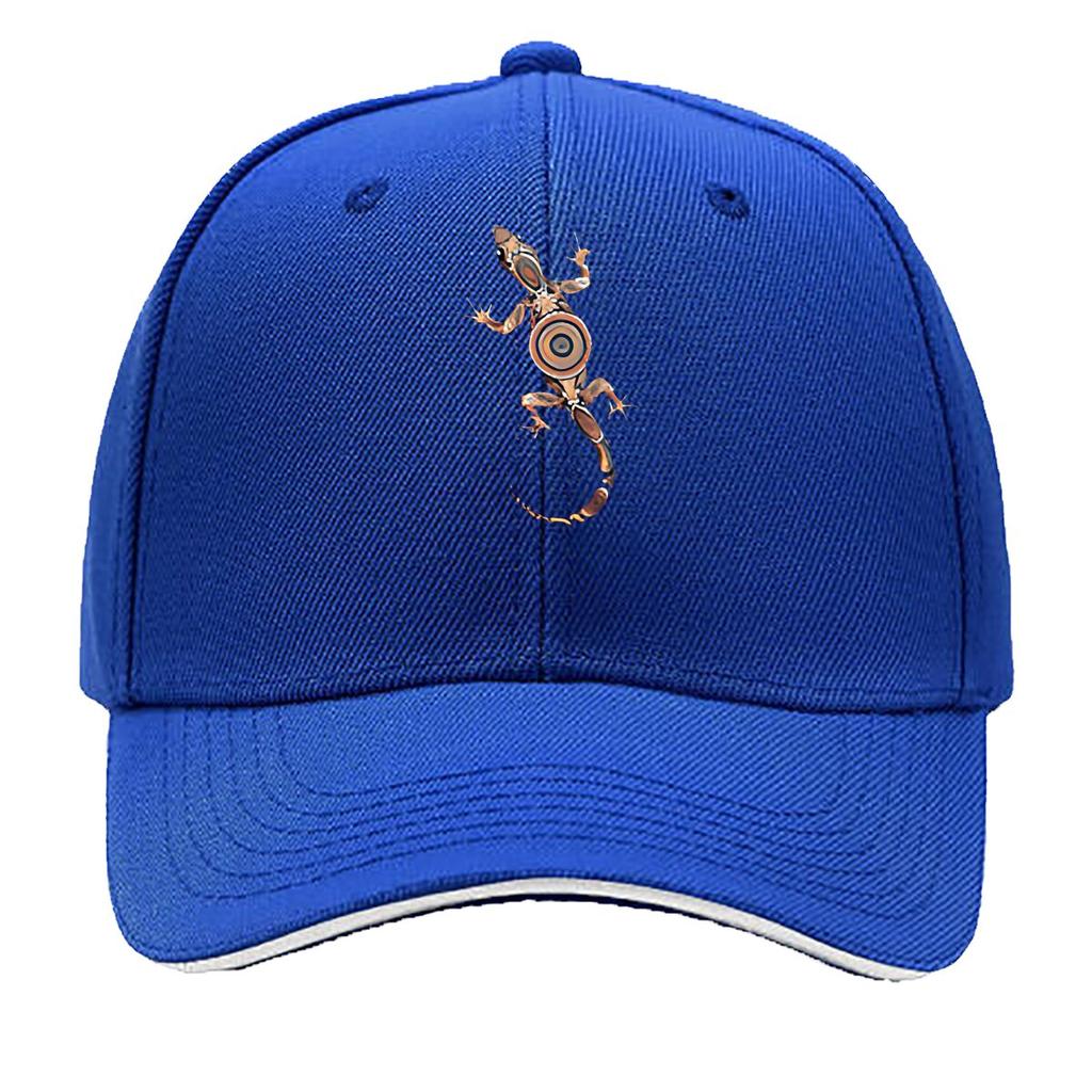 Decorazione Gecco in Resina Modello Bersaglio Colorato Cappello Hip Hop Moda Sport Outdoor Cappellino da Baseball a Sandwich