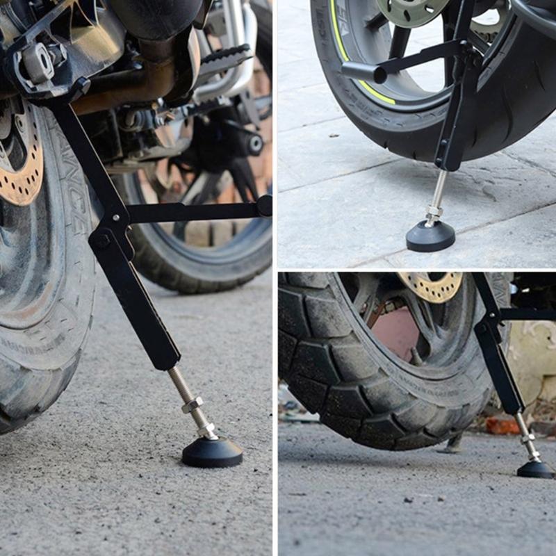 Motorcycle Stand Labor Saving Foldable Wheel Chain Cleaning Maintenance Stand Practical Motorcycle Lift Stand Jacks