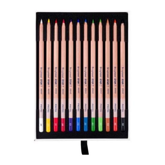 Bruynzeel Design Pastel Set Pencils, 12-Color