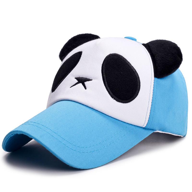 Summer Cute Panda Baseball Caps For Men Women Cotton Hip Hop Snapback Hats Sun Protection Boys Girls Outdoor Gorras Dropshipping