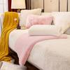 Cat Petting Rabbit Plush Sofa Cushion Winter Plush Sofa Cushion Thickened Non-Slip Warm Cushion Sofa Cover Cover Towel