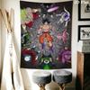 Son Goku Wall Tapestry Aesthetic Wall Hanging Printed Fabric Blanket Decorative Tapestries For Bedroom Living Room Home Decor