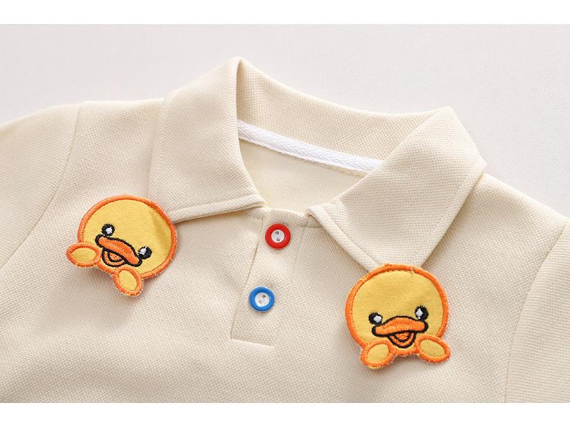 Boys' Korean Style Autumn Long-Sleeve Overall Set - 2 Piece Outfit for Kids.