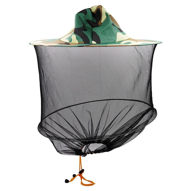 Beekeeping Professional Cap Beekeepers Hat with Brim Face Thickening Sunscreen Half-Length Special Protection Beekeeper