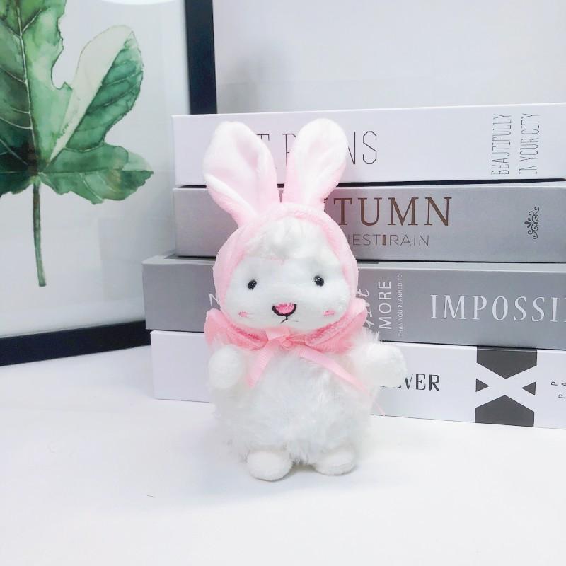 Sheep Whimsical Plush Keychain Adorable Lamb Bag Charm Soft Toy In Vibrant Shades