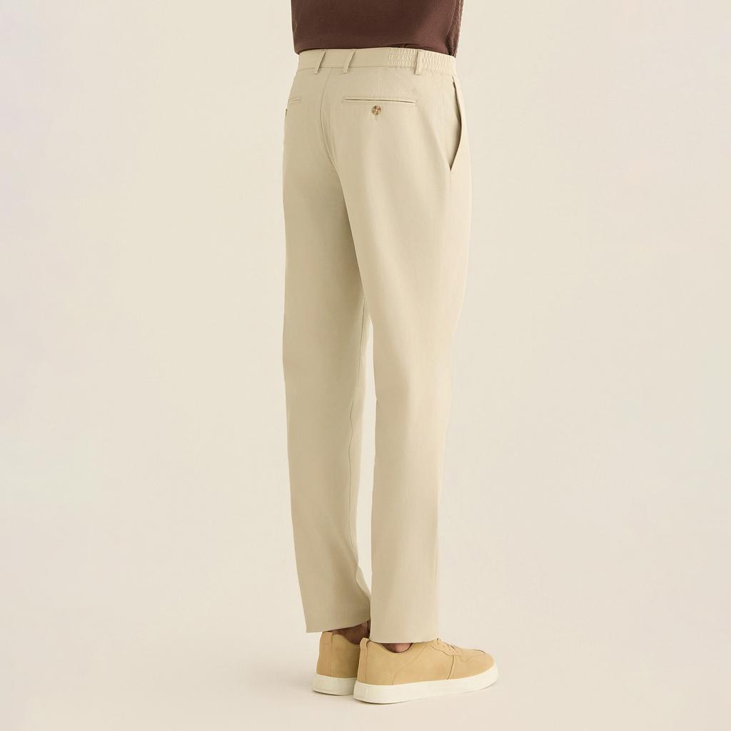 FERRAROMILANO Cotton Blend Twill Chino Pants L/Beige (Am0Gbpc25151)
