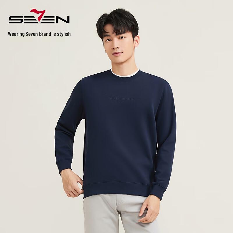 

Septwolves Men s Xinjiang Cotton Round Neck Sweatshirt 2XL