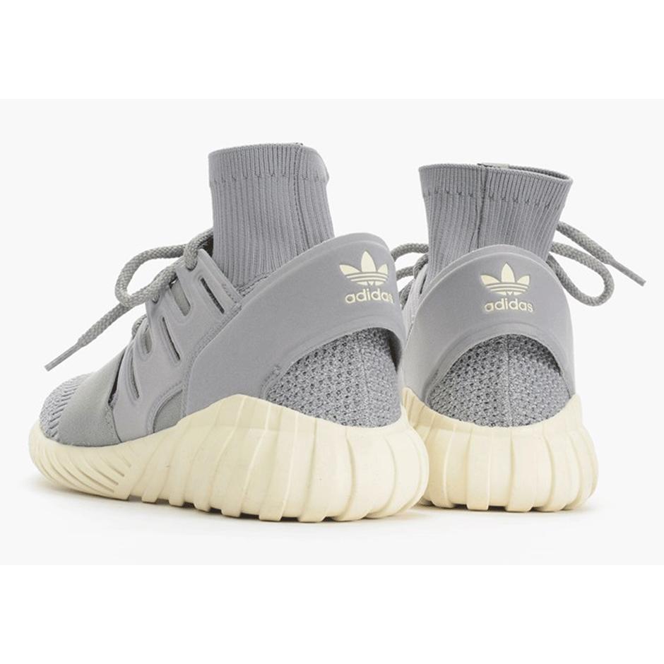 Adidas Tubular Doom Primeknit 'Medium Solid Grey' (Unisex) Medium Grey / Heather Solid Grey / Core White Casual Shoes S74920