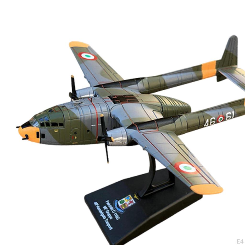 Diecast Aircraft Airplane Model Seaplane for TV Cabinet Bar Bedroom Living Room Office