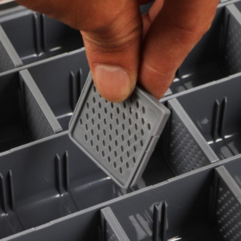 Waterproof Organizers Lure Baits Organizers Clear Lid Tray Box Baits Separator Fishing Tackle Box Storage Box Trays