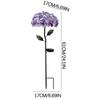 Solar LED Outdoor Garden Simulation Flower Lawns Light Plug-in Landscapes Light