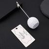 WTEMPO Creative Golf Ball Shaped Design Business Card Holders Party and Gathering Message Holders Festive Party Seat Number Holders Table Decorations