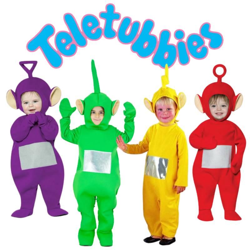 Teletubbies Costume Cosplay Birthday Halloween Party Children Cartoon Bodysuit