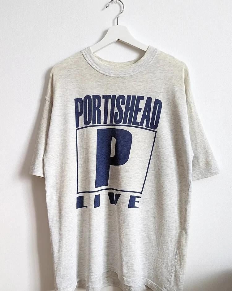 

Portishead Live graphic short sleeve ash shirt unisex men women S-5XL Unisex T-Shirt XL